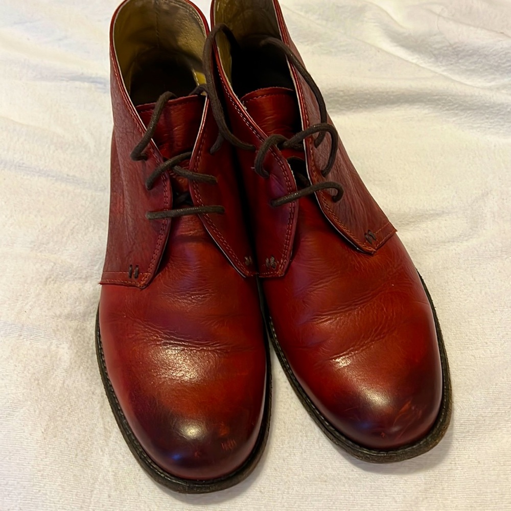 FRYE Phillip Chukka Lace Up Leather Ankle Boots 9 (74)